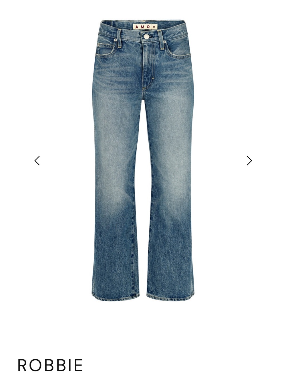 AMO Robbie Jeans in charmed 27 NWOT